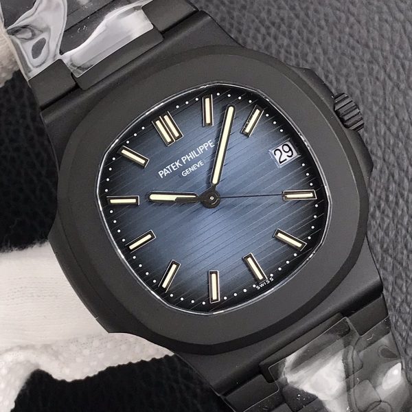 Réplique Patek Philippe Nautilus Cadran Bleu 5711 Montre Homme 40MM – Image 8