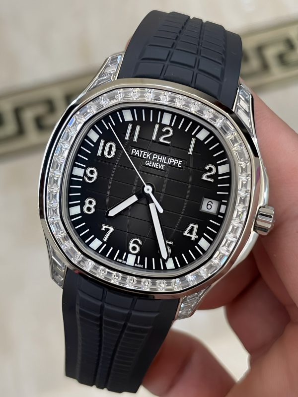 Patek Philippe Aquanaut 5167 300G 010 Noir & Vert & Marron 40mm – Image 10