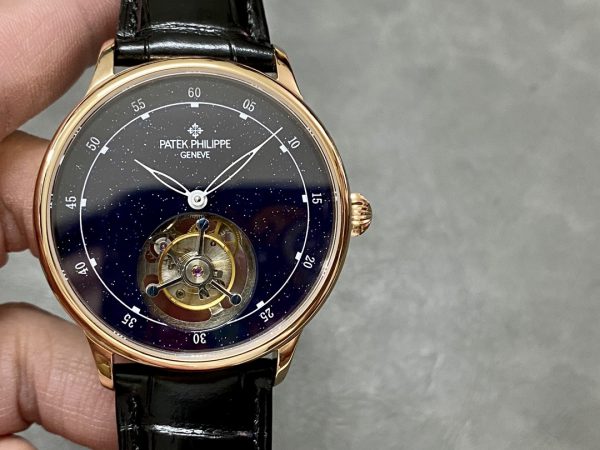 Patek Philippe Grandes Complications Sky Moon Tourbillon Or Rose 6102P 001 Montre – Image 6