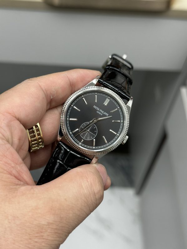 Patek Philippe Calatrava Or Blanc 6119G 001 Réplique Montre – Image 3