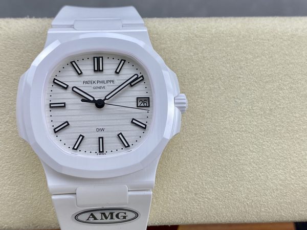 Patek Philippe Nautilus Cadran Blanc 5711 Montre 40MM Réplique – Image 10