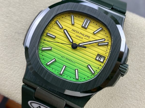 Patek Philippe Nautilus Jaune & Vert 5711 Montre 40MM – Image 8