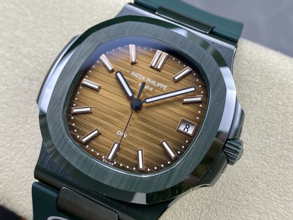 Patek Philippe Nautilus Cadran Marron 5711 Montre 40MM – Image 8