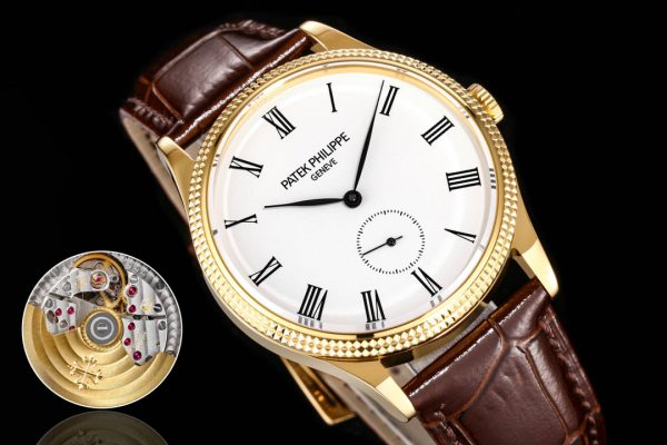 Réplique Patek Philippe Calatrava 5119G 001 39MM Montre Or Jaune – Image 7