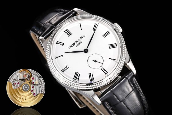 Réplique Patek Philippe Calatrava 5119G 001 39MM Montre Or Blanc – Image 8