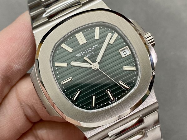 Réplique Patek Philippe Nautilus 5711 1A Cadran Vert Montre Homme 40mm – Image 5