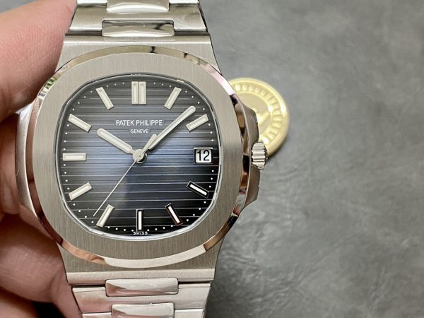 Réplique Patek Philippe Nautilus 5711 1A Cadran Noir Montre Homme 40mm – Image 6