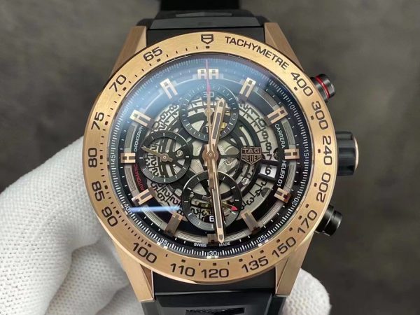 Tag Heuer Carrera Automatique Montre de Luxe CAR205B.FT6087 45mm – Image 4