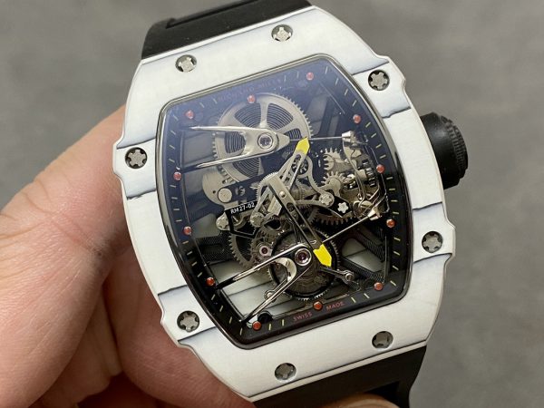 Richard Mille RM 027-02 Tourbillon Rafael Nadal Blanc NTPT – Image 4