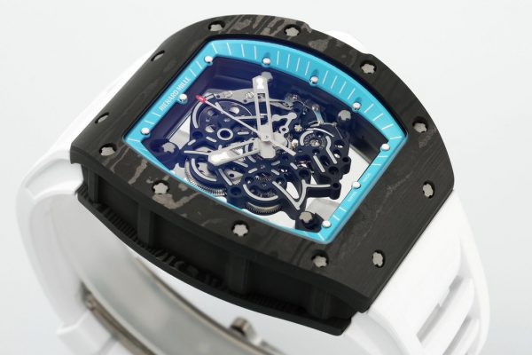 Richard Mille RM 055 RMUL2 NTPT Fibre de carbone Bleu – Image 5