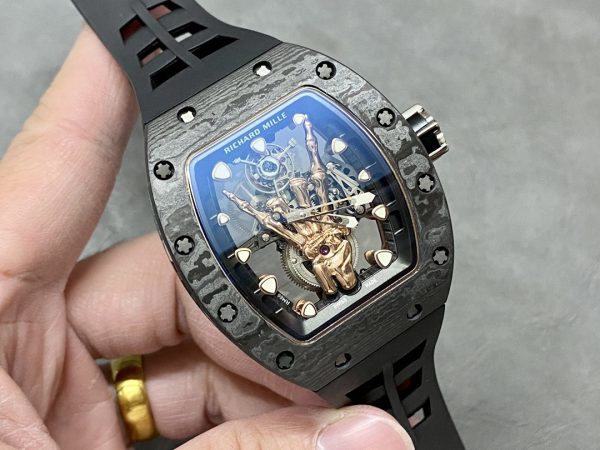 Richard Mille RM 66 Tourbillon volant Édition limitée Or rose 18k – Image 4