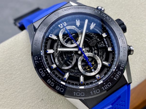 TAG Heuer Carrera Calibre Heuer 01 CAR2A1T.FT6052 Automatique 43mm – Image 4