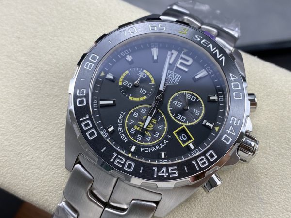 TAG Heuer Formula 1 x Senna CAZ101AF.BA0637 Quartz 43mm – Image 4