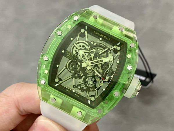 Richard Mille RM35-01 Tourbillon Transparent Réplique 1:1 – Image 6