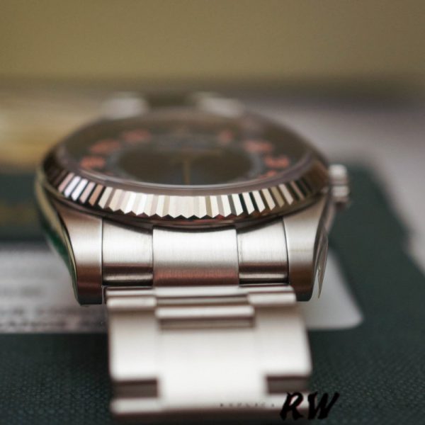 Rolex Oyster Perpetual Air-King 114234 Cadran Bleu Acier Oyster 34mm Réplique Unisexe – Image 2