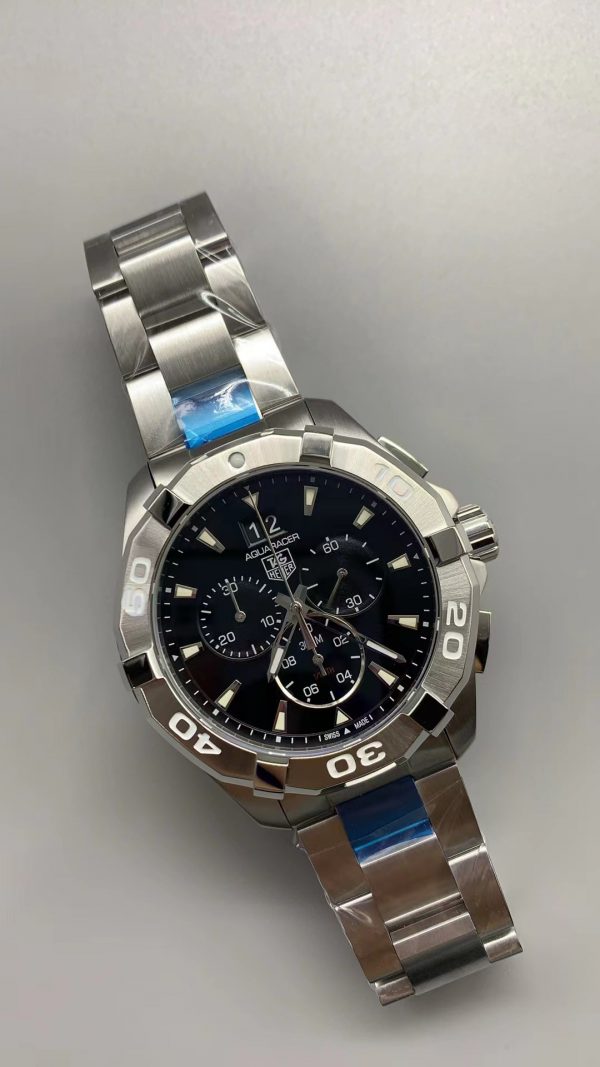 TAG Heuer Aquaracer Quartz Aqua Racer CAY1110.BA0927 Réplique Argentée – Image 5