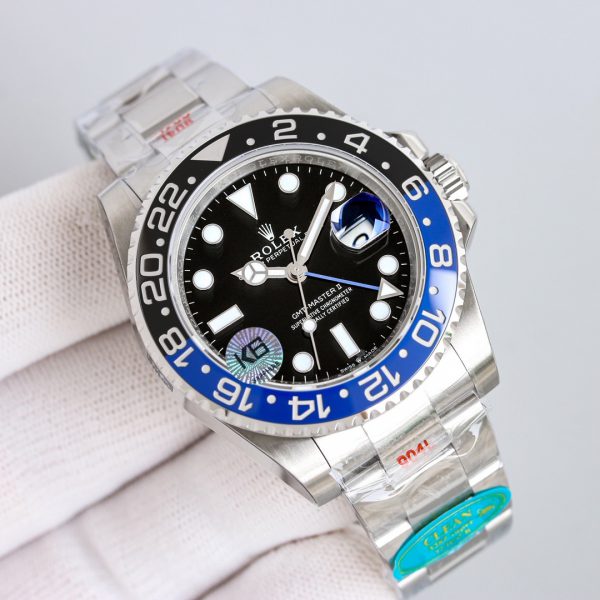 Rolex GMT-Master II 126710BLNR Cadran Noir Lunette Batman 40MM Montre Réplique Homme – Image 5
