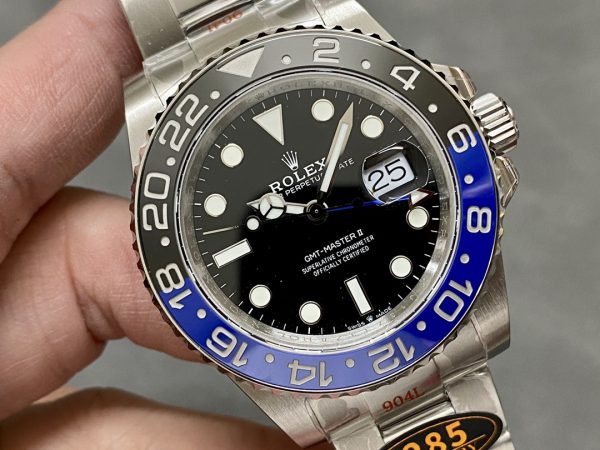Rolex GMT-Master II 126710BLNR 0003 Cadran Noir Acier Inox 40MM Montre Réplique Homme – Image 6