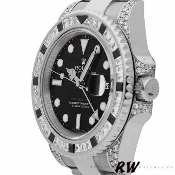 Rolex GMT Master II 116759SANR Cadran Noir 40mm Montre Réplique Homme – Image 2
