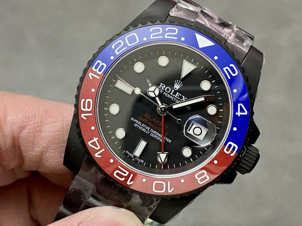 Rolex GMT Master II 40mm Pepsi 126710BLRO 0002 Cadran Noir – Image 5