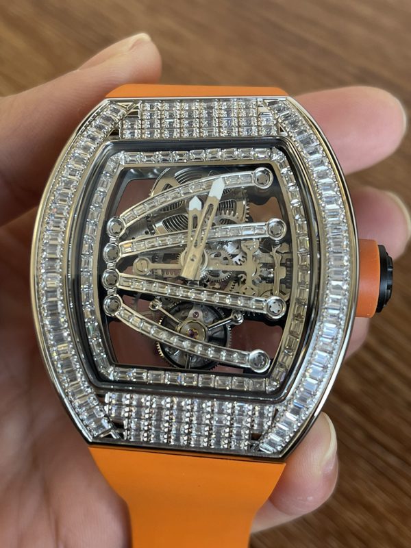 Richard Mille RM 59-01 Tourbillon Montre Homme Diamant – Image 4