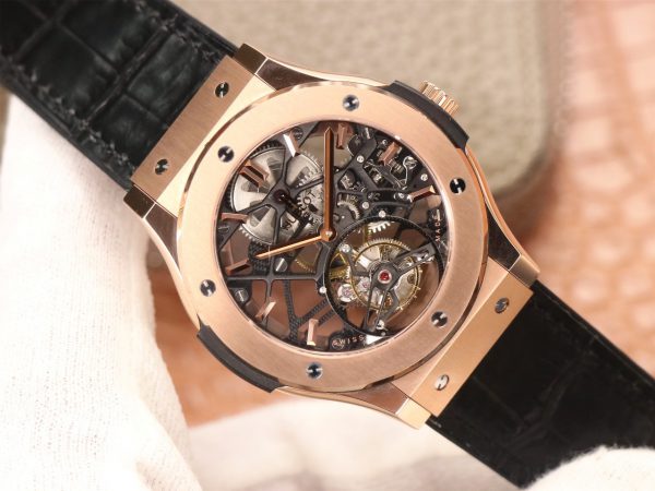 Hublot Classic Fusion Squelette Tourbillon 505.OX.0180.LR 45mm – Image 4