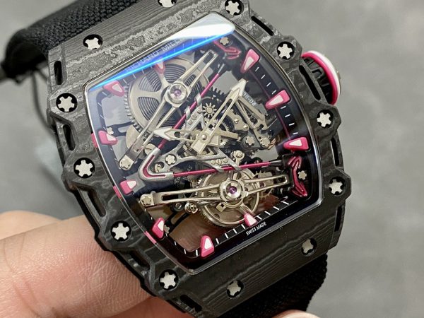 Richard Mille RM38-02 Bubba Watson Tourbillon Édition Carbone Blanc – Image 5