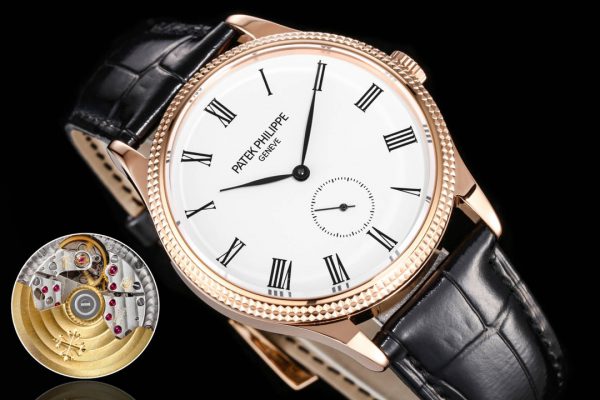 Réplique Patek Philippe Calatrava 5119R 39MM Montre Or Rose – Image 7