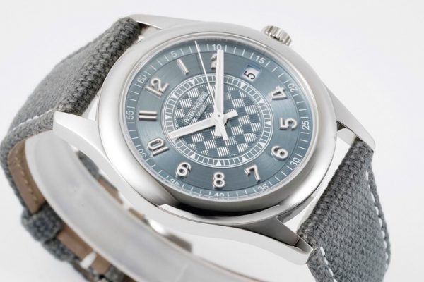 Réplique Patek Philippe Édition Limitée Calatrava 6007A 001 Cadran Bleu Montre Homme 40mm – Image 7