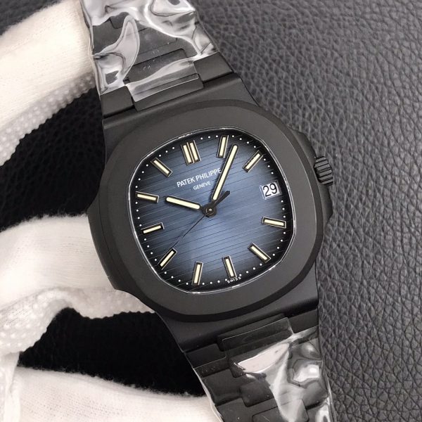 Réplique Patek Philippe Nautilus Cadran Bleu 5711 Montre Homme 40MM – Image 7