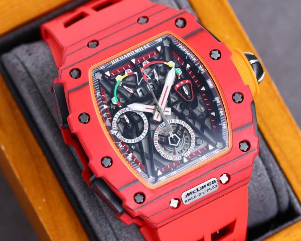 Richard Mille RM 50-04 Tourbillon Chronographe à rattrapante Kimi Raikkonen Rouge – Image 5