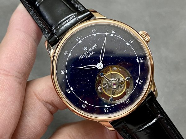 Patek Philippe Grandes Complications Sky Moon Tourbillon Or Rose 6102P 001 Montre – Image 5