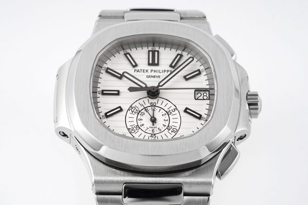 Patek Philippe Nautilus Chronographe Date Acier Inoxydable 5980 1A 019 – Image 8