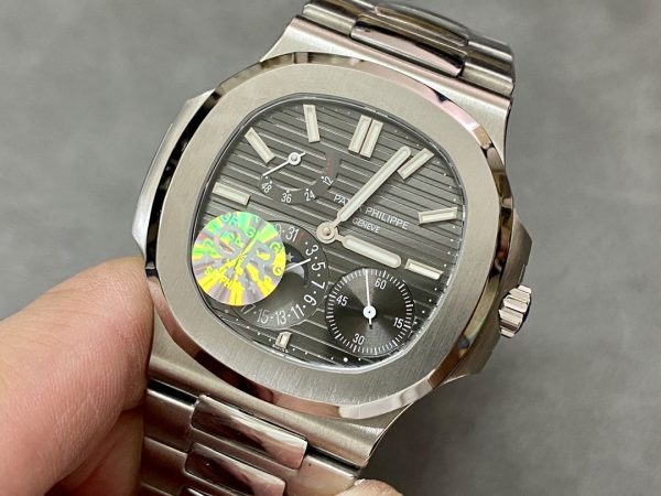 Patek Philippe Nautilus Phases de Lune Acier Inoxydable 5712 1A 001 40mm – Image 7