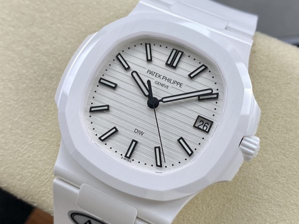 Patek Philippe Nautilus Cadran Blanc 5711 Montre 40MM Réplique – Image 9