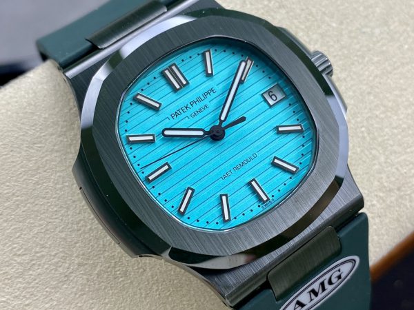 Patek Philippe Nautilus Cadran Bleu 5711 Montre 40MM – Image 7