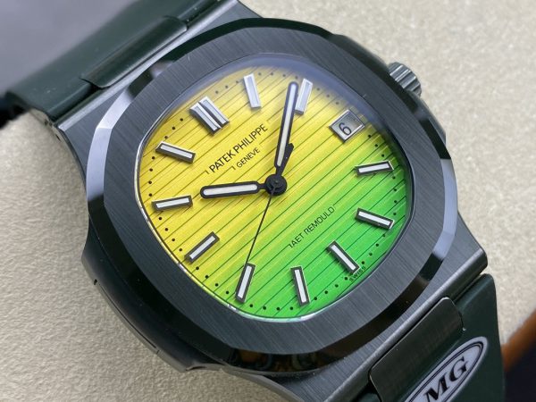 Patek Philippe Nautilus Jaune & Vert 5711 Montre 40MM – Image 7
