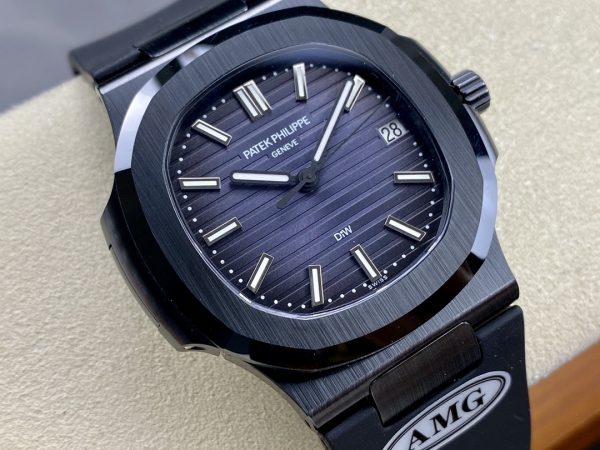 Patek Philippe Nautilus Boîtier Titane Cadran Bleu 5711 Montre 40MM – Image 8