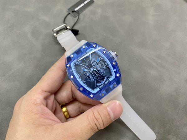 Richard Mille RM53-02 Tourbillon Bleu Saphir Édition limitée – Image 4
