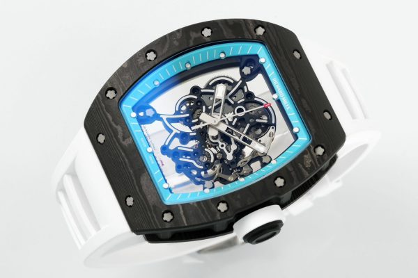 Richard Mille RM 055 RMUL2 NTPT Fibre de carbone Bleu – Image 4