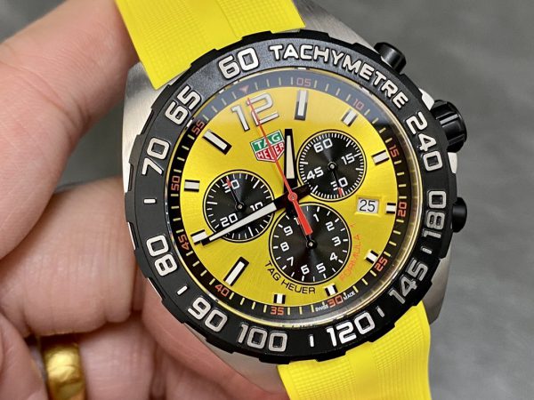 TAG Heuer Formula 1 Chronographe Cadran Jaune CAZ101AM.FT8054 Quartz – Image 5