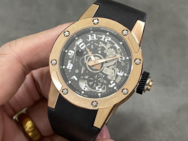 Richard Mille RM 63 01 Remontage automatique Mains folles Or rose – Image 4
