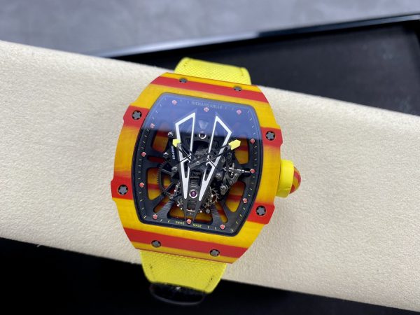 Richard Mille RM27-03 Tourbillon Rafael Nadal Jaune Quartz TPT Édition Jaune Carbone – Image 4