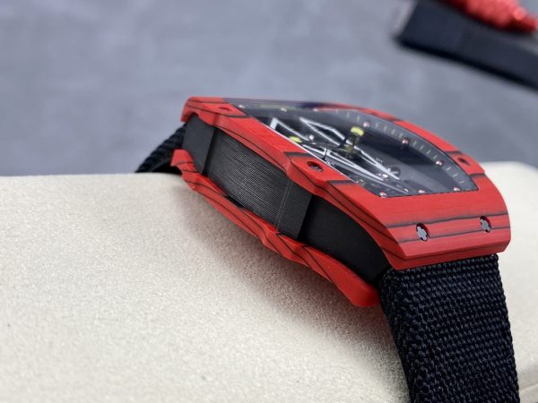 Richard Mille RM27-03 Tourbillon Rafael Nadal Rouge Quartz TPT Édition Rouge Carbone – Image 4