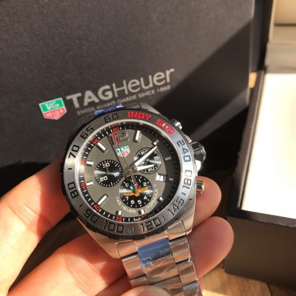 Tag Heuer Formula 1 Chronographe Acier Inoxydable CAZ1016.EB0058 43mm – Image 3