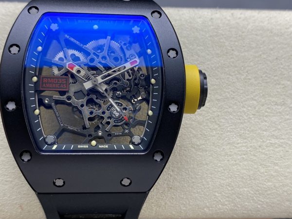 Richard Mille RM 035 Rafa Édition Amériques Montre Céramique noire – Image 4