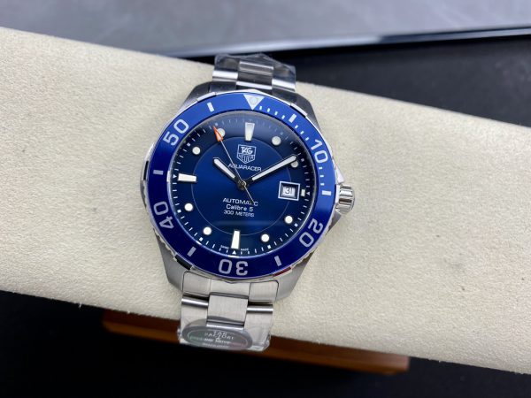 Tag Heuer Aquaracer Calibre 5 Cadran Bleu WAN2111.BA0822 Réplique Montre – Image 4