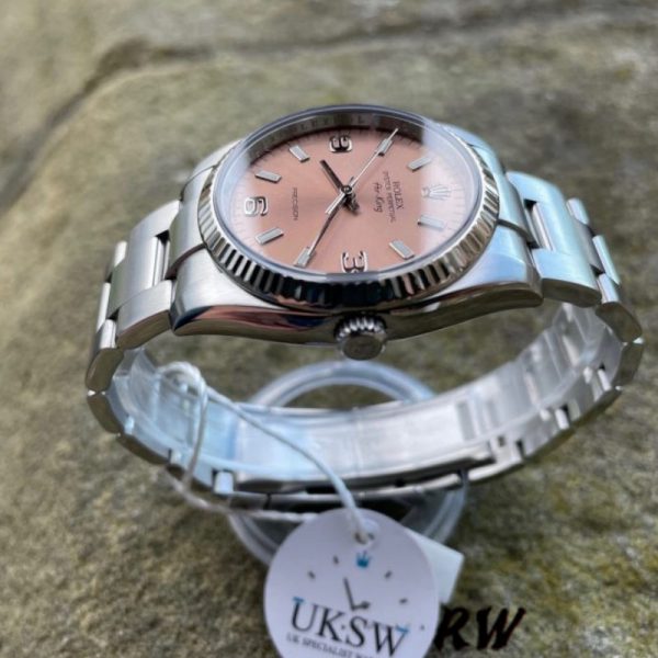 Rolex Oyster Perpetual Air-King 114234 Cadran Rose 34mm Réplique Unisexe – Image 3