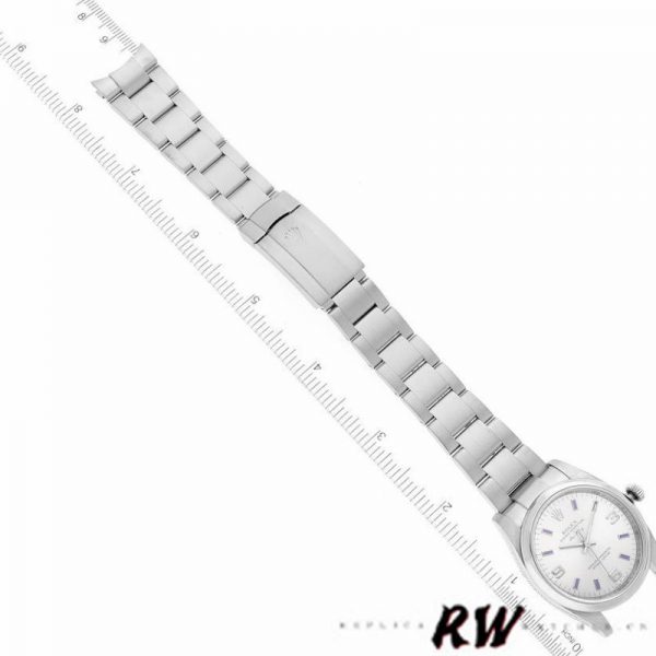 Rolex Oyster Perpetual Air-King 114200 Cadran Argent 34mm Réplique Unisexe – Image 2