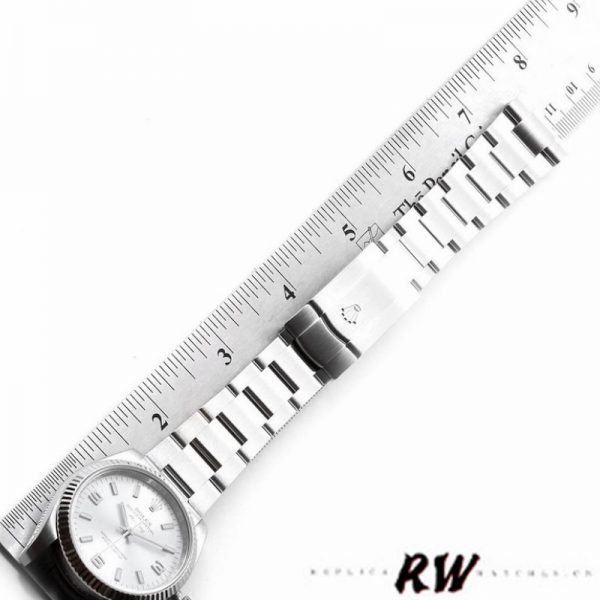 Rolex Oyster Perpetual Air-King 114234 Cadran Argent 34mm Réplique Unisexe – Image 2